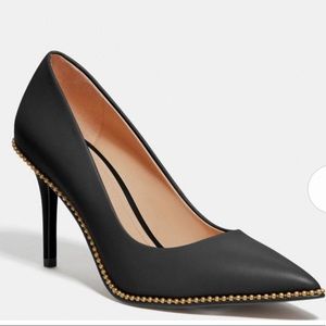COACH! Women's Waverly Beadchain Pointed-Toe Pumps